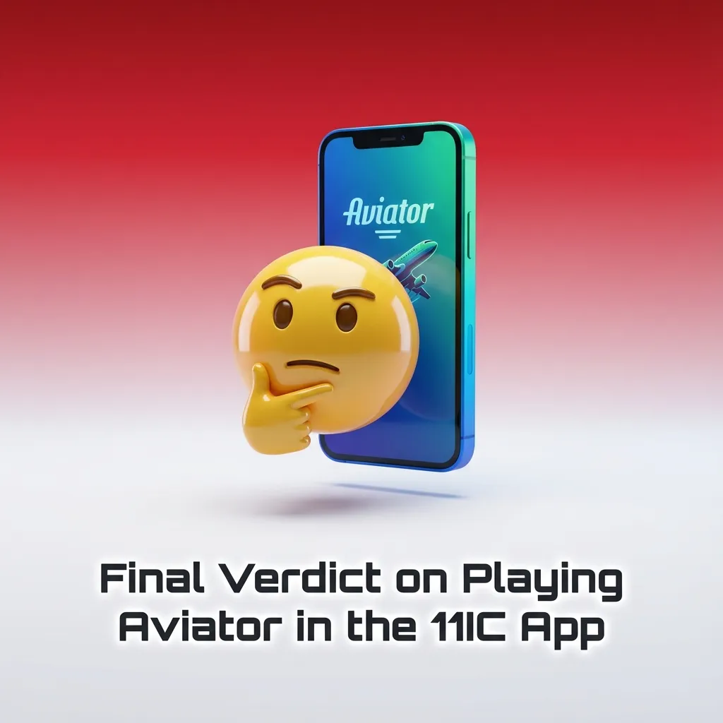 Graphic titled “Final Verdict on Playing Aviator in the 11IC App” highlighting pros and cons of the Aviator crash game for Indian users
