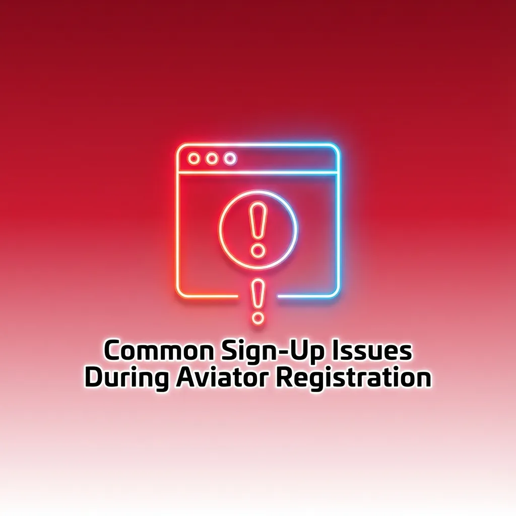 Infographic listing common Aviator registration issues in India with short tips for OTP, email, KYC, payment, and account errors