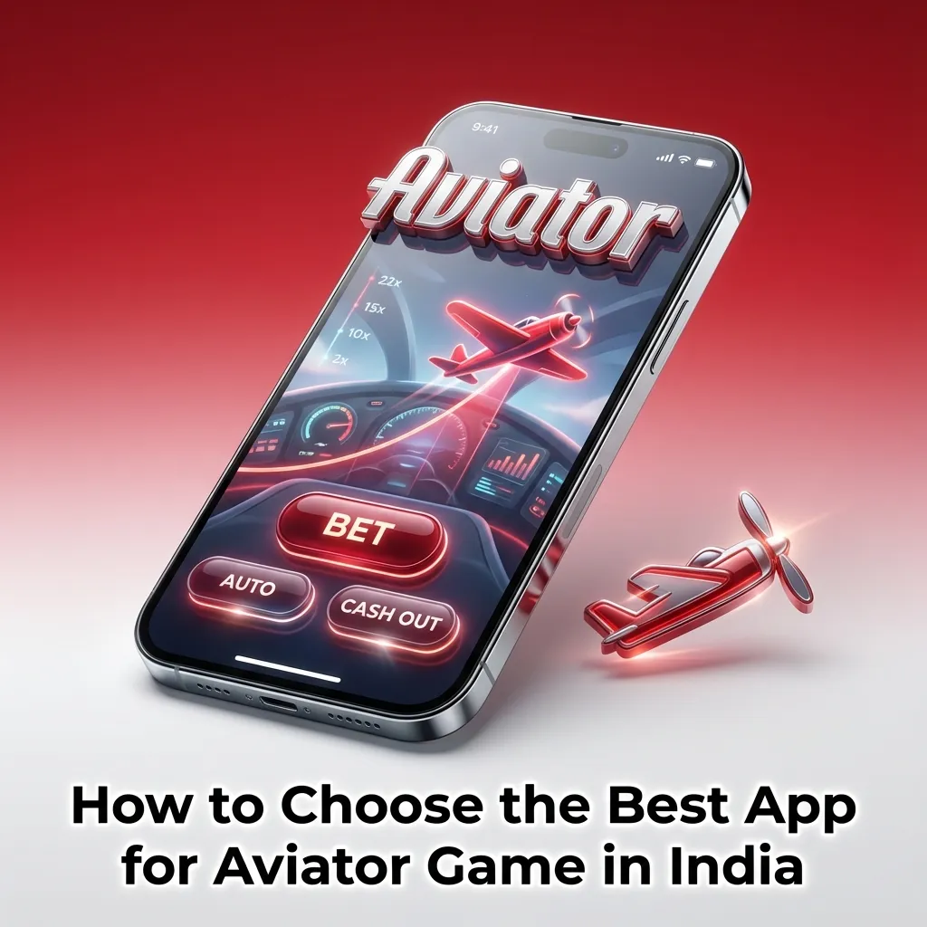 Illustration of an Indian user comparing Aviator game apps on a smartphone, focusing on safety, payments and cash-out options