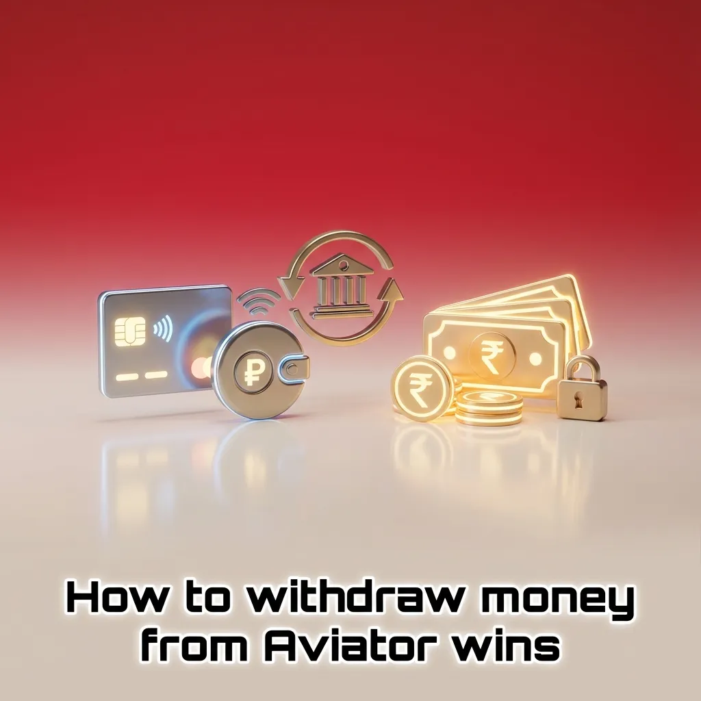 Illustrated Aviator app screen showing steps to verify KYC and request a withdrawal to bank, UPI, or e‑wallet.