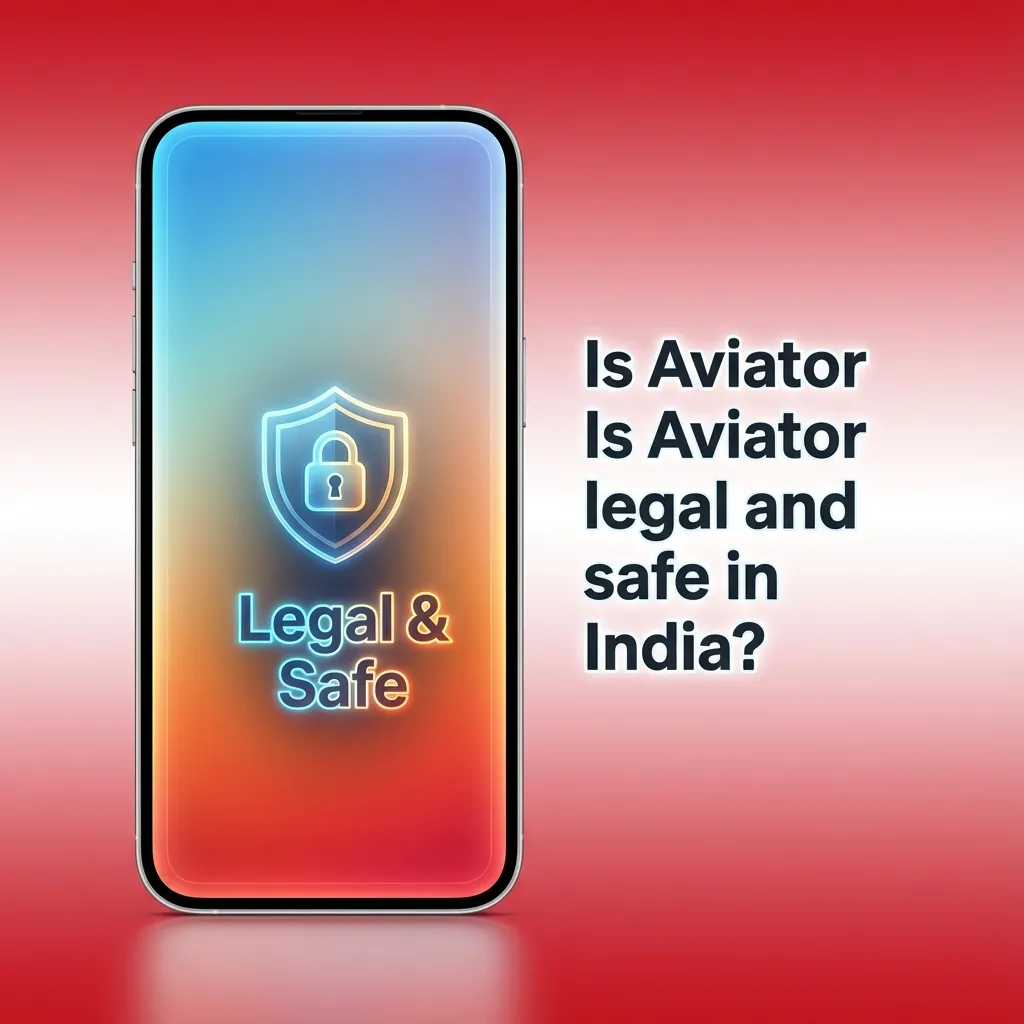 Illustration of Aviator game safety and legality in India with secure servers, SSL encryption, and fair play audits shown
